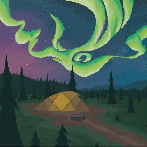 Art Print of Northern Lights