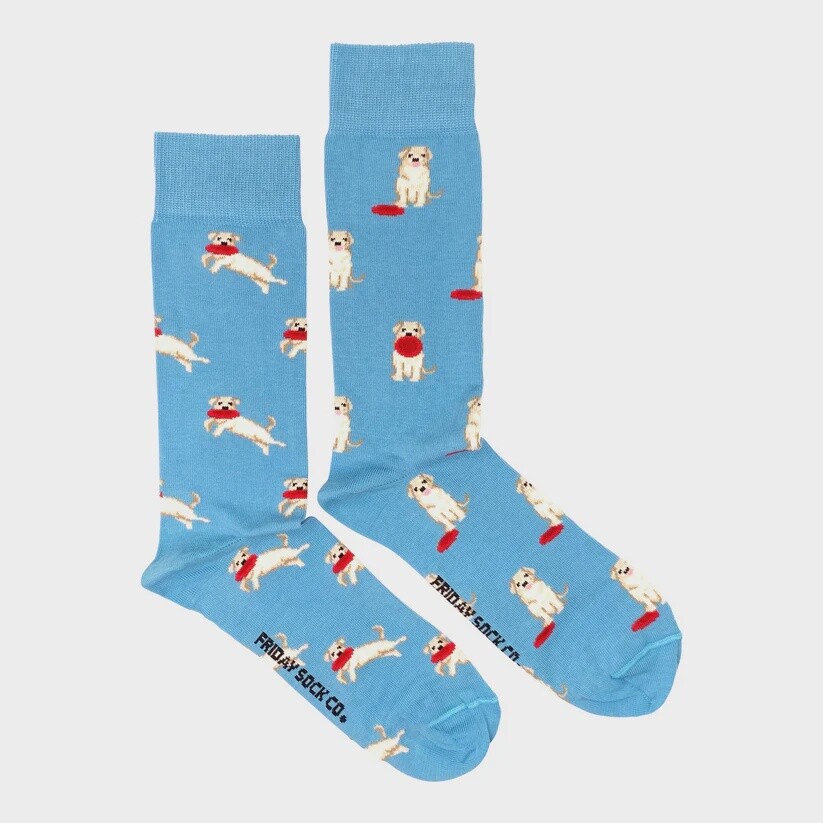 Men&#39;s Dog &amp; Frisbee Socks