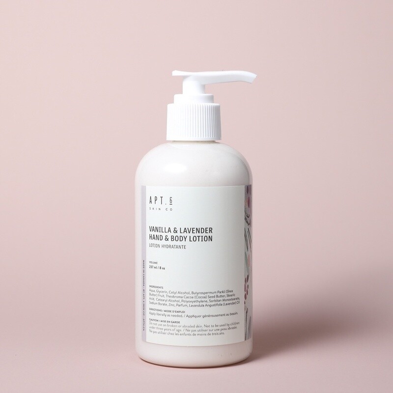 Vanilla Lavender Hand &amp; Body Lotion