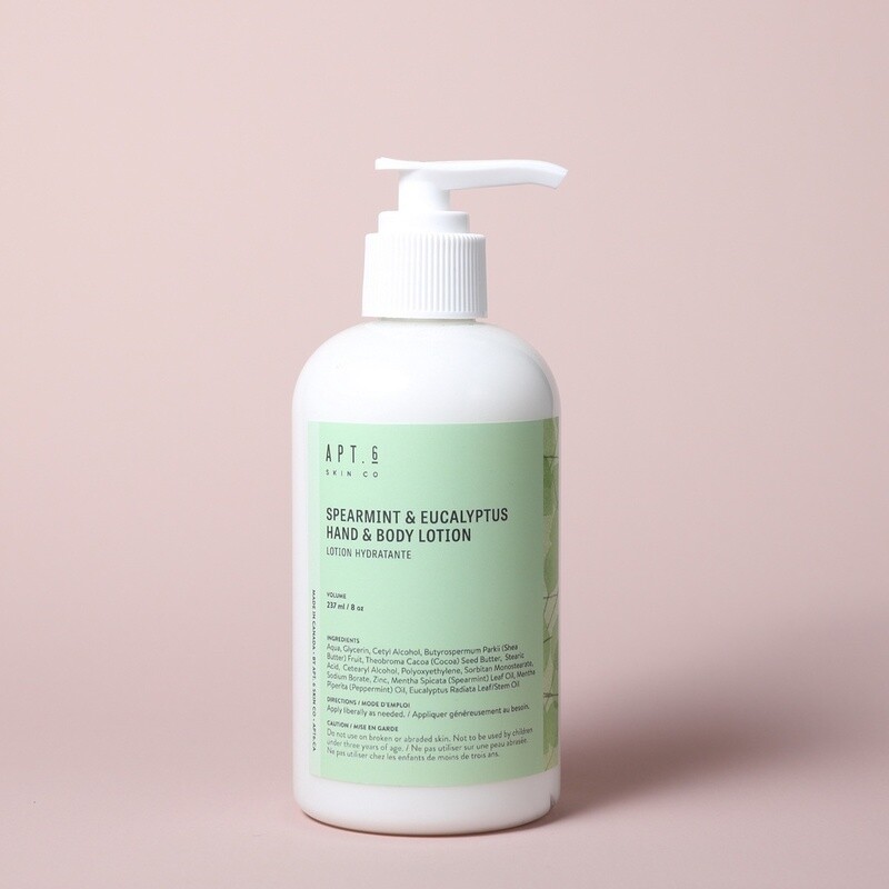Spearmint Eucalyptus Hand &amp; Body Lotion