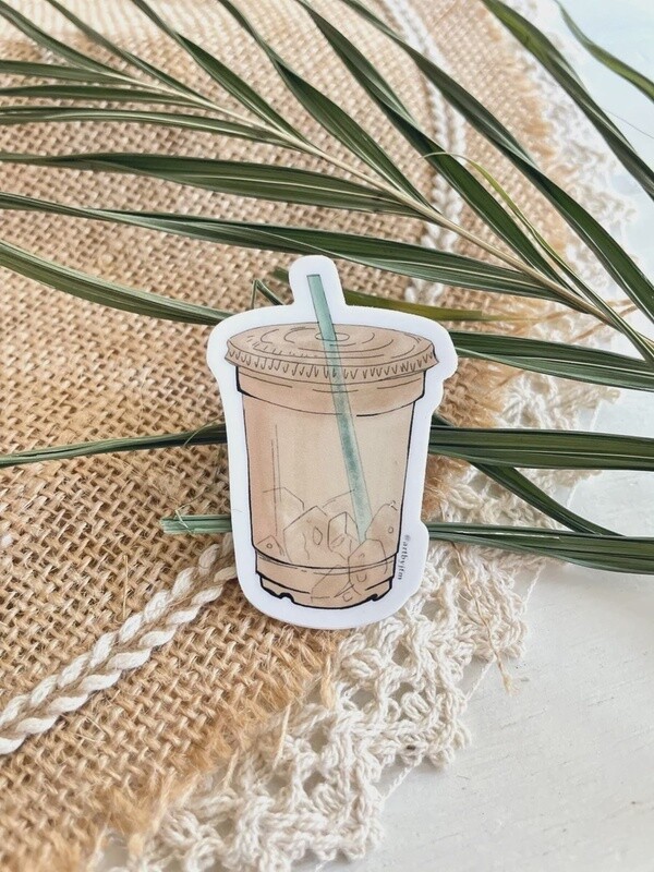 Iced Coffee Sticker JFM
