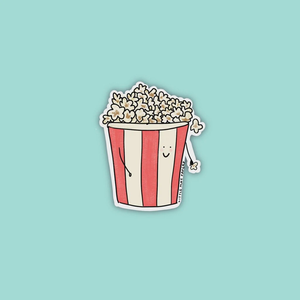 Popcorn Sticker
