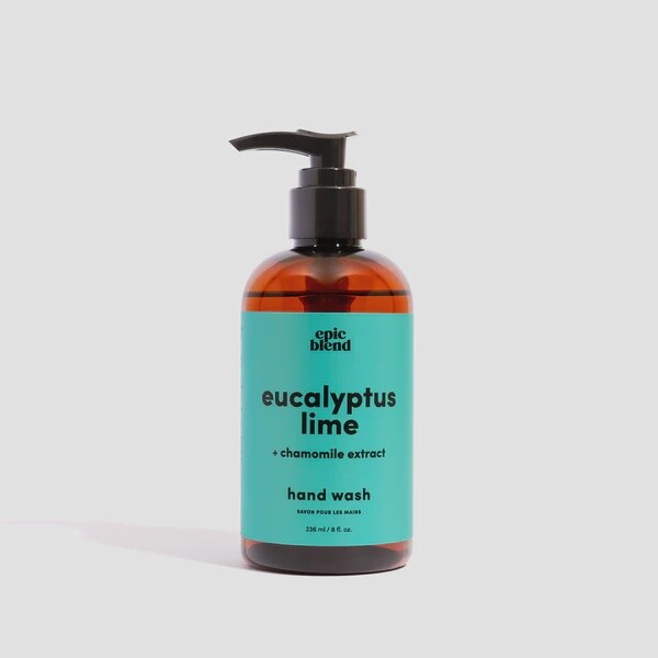 Hand Soap 8oz, Scent: Eucalyptus Lime