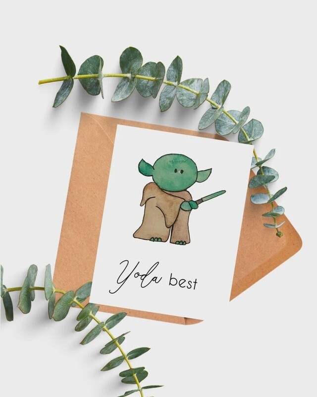 Yoda Best Greeting Card