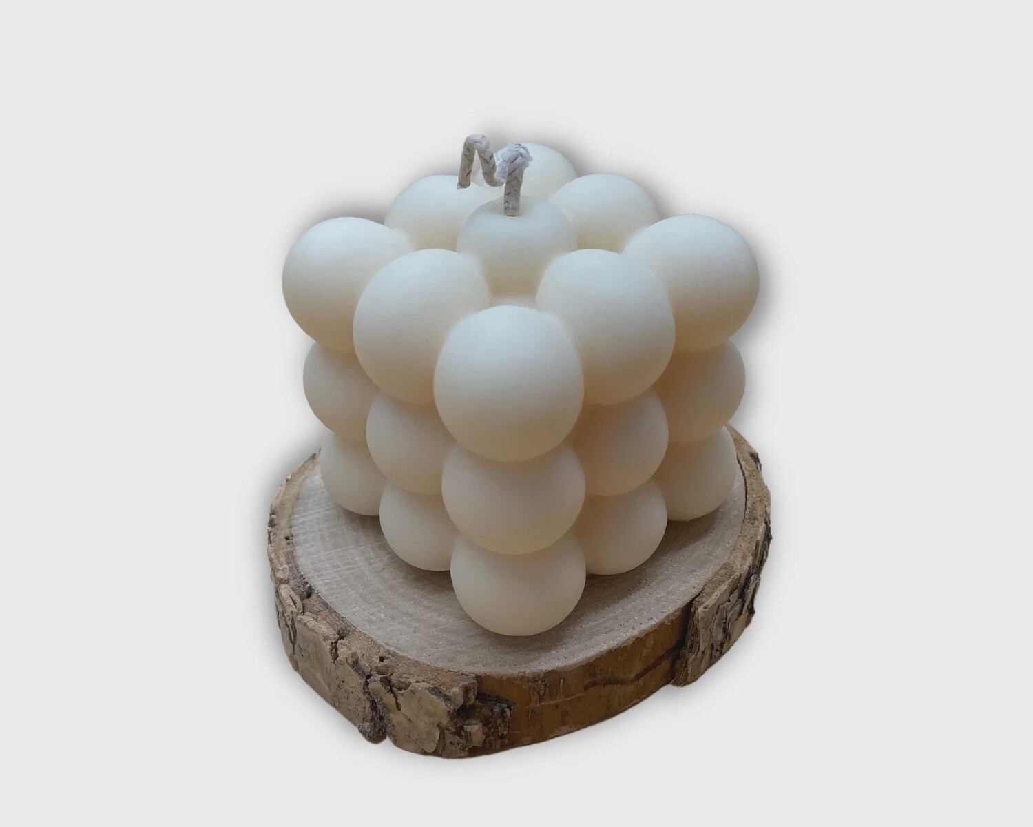 Marshmallow Fireside Bubble Candle