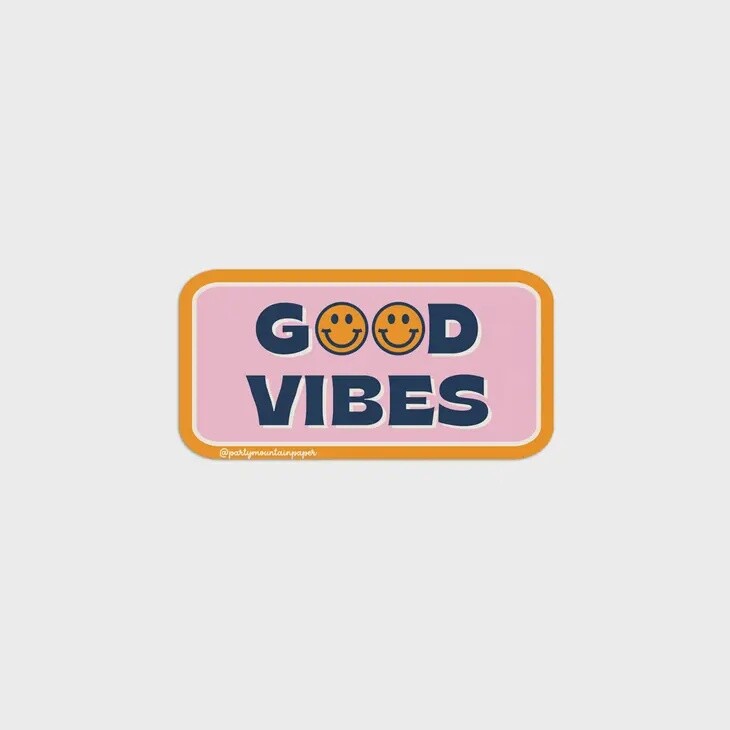 Good Vibes Sticker