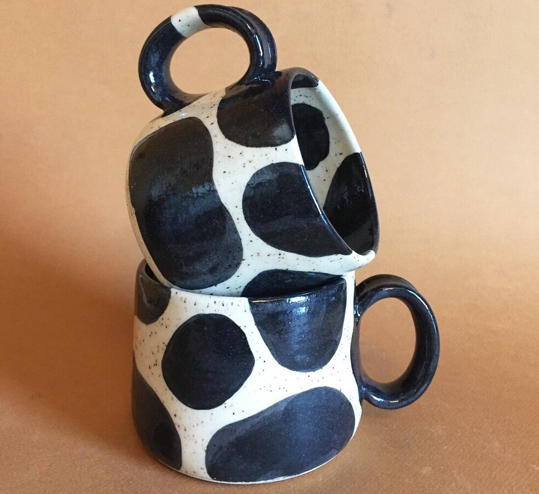 Speckly Moo Mug