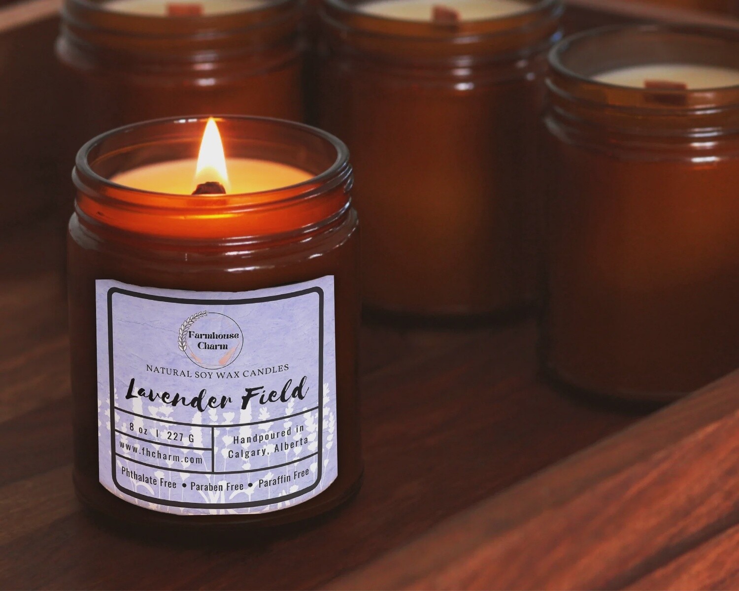 Lavender Field Candle