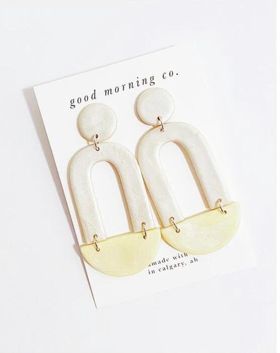 The Half Moon Pearl Drops