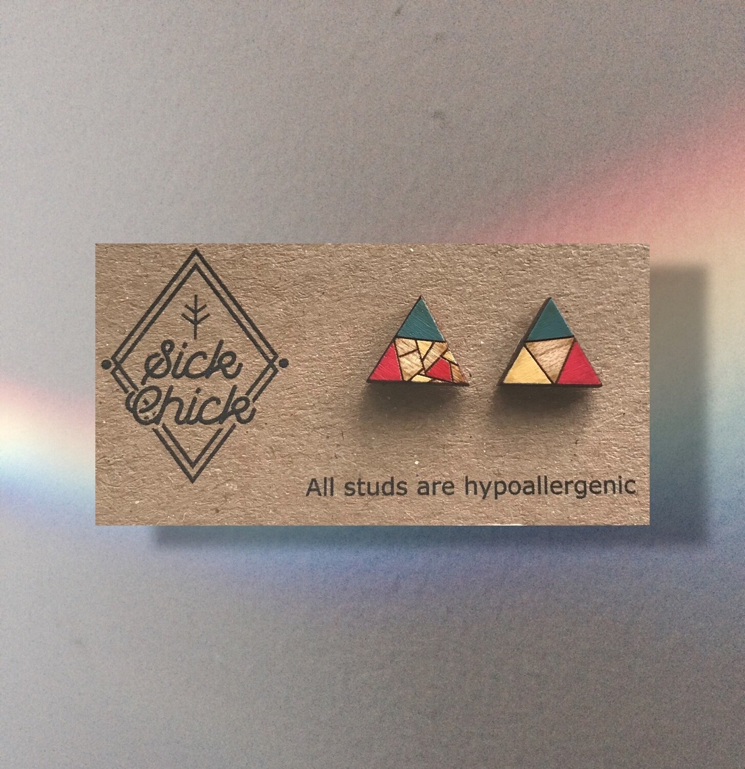Earrings Triangles [missmatching]