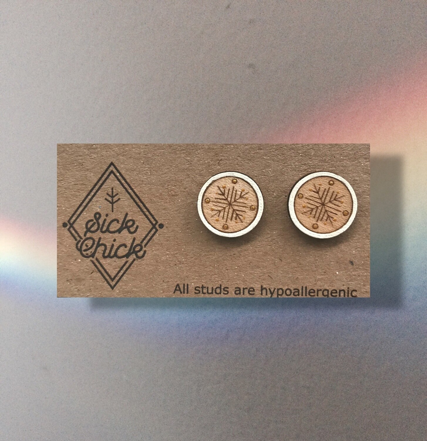 Earrings Snowflakes