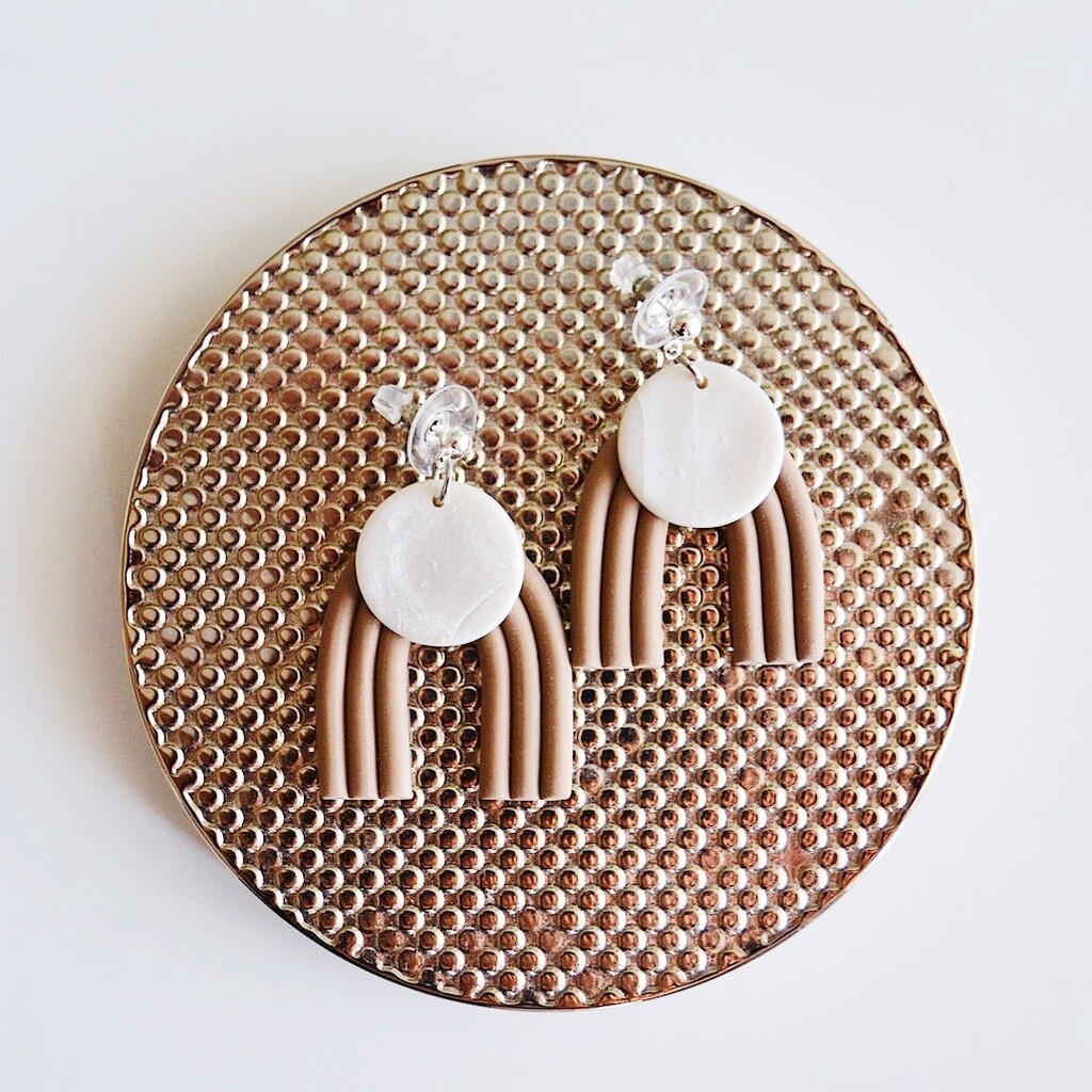 Pearl Arch Earrings