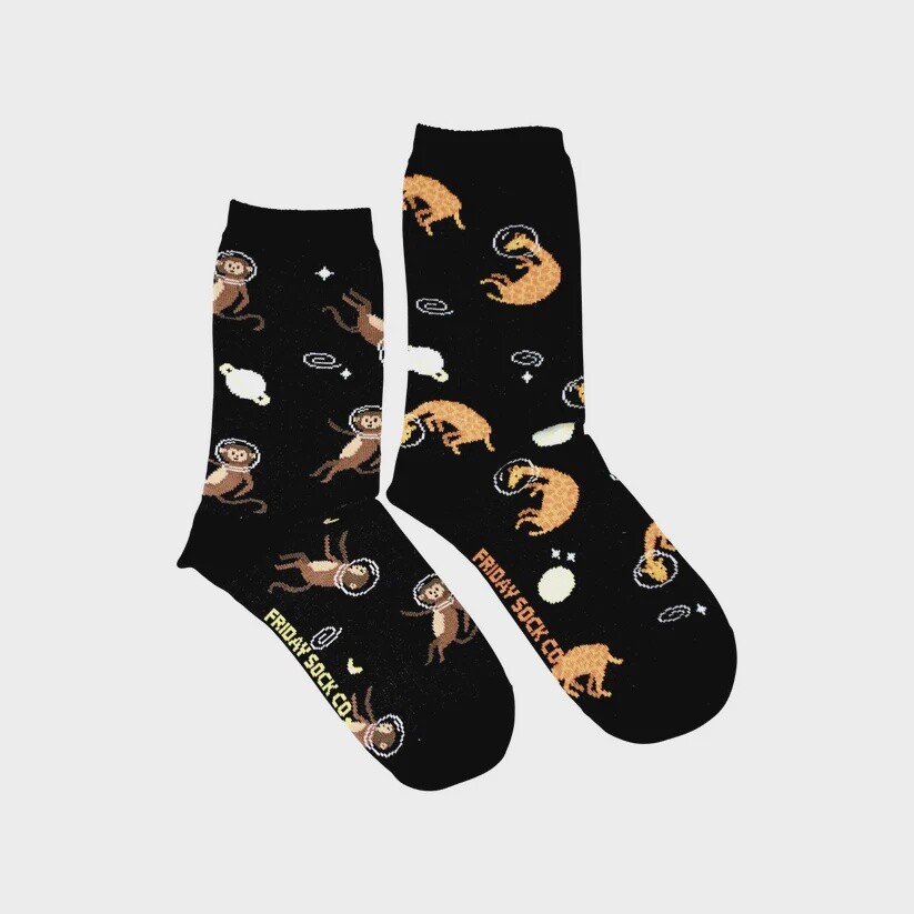 Women&#39;s Animals &amp; Space Helmets Socks