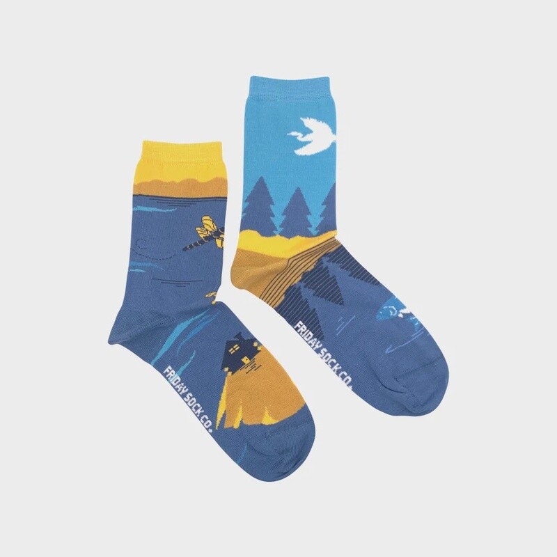 Women&#39;s Great Lakes Canadian Landscape Socks