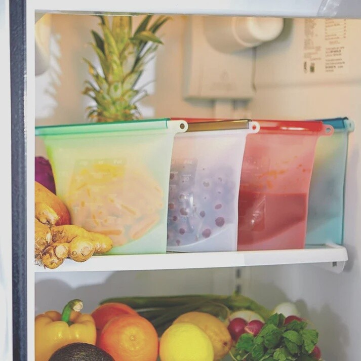 Food Storage Bag Green