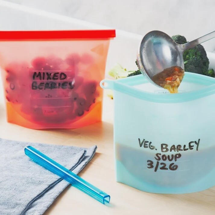 Food Storage Bag Blue