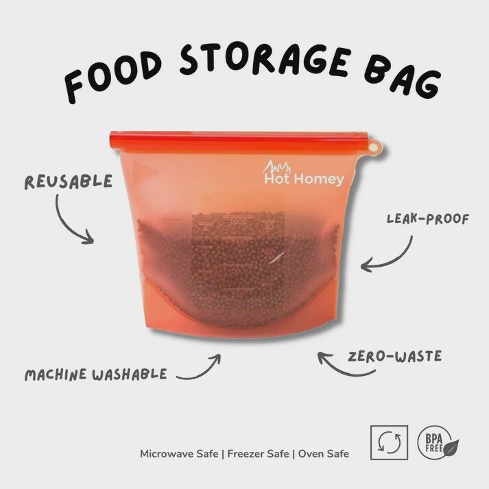 Food storage Bag Red
