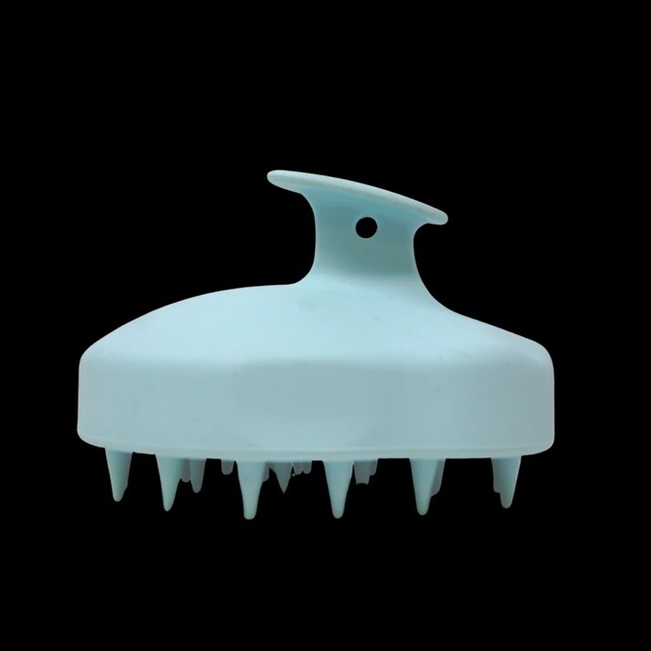 Scalp Massager All Green Pear Shaped