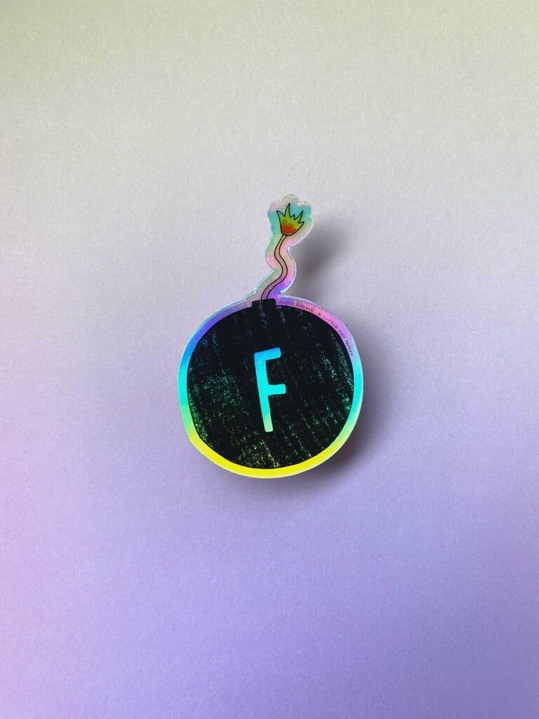 F-Bomb Vinyl Sticker