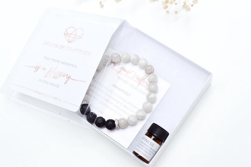 Manifest // White Agate