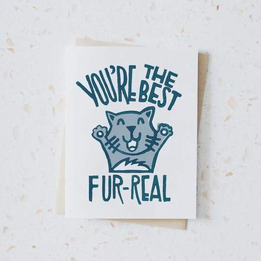 You&#39;re the Best Fur-Real Card