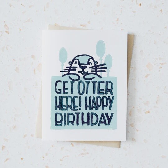 Get Otter Here! Happy Birthday