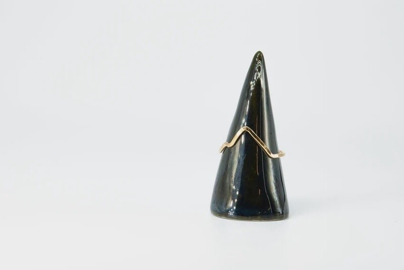 14K Yellow Gold-Fill Mountain Ring