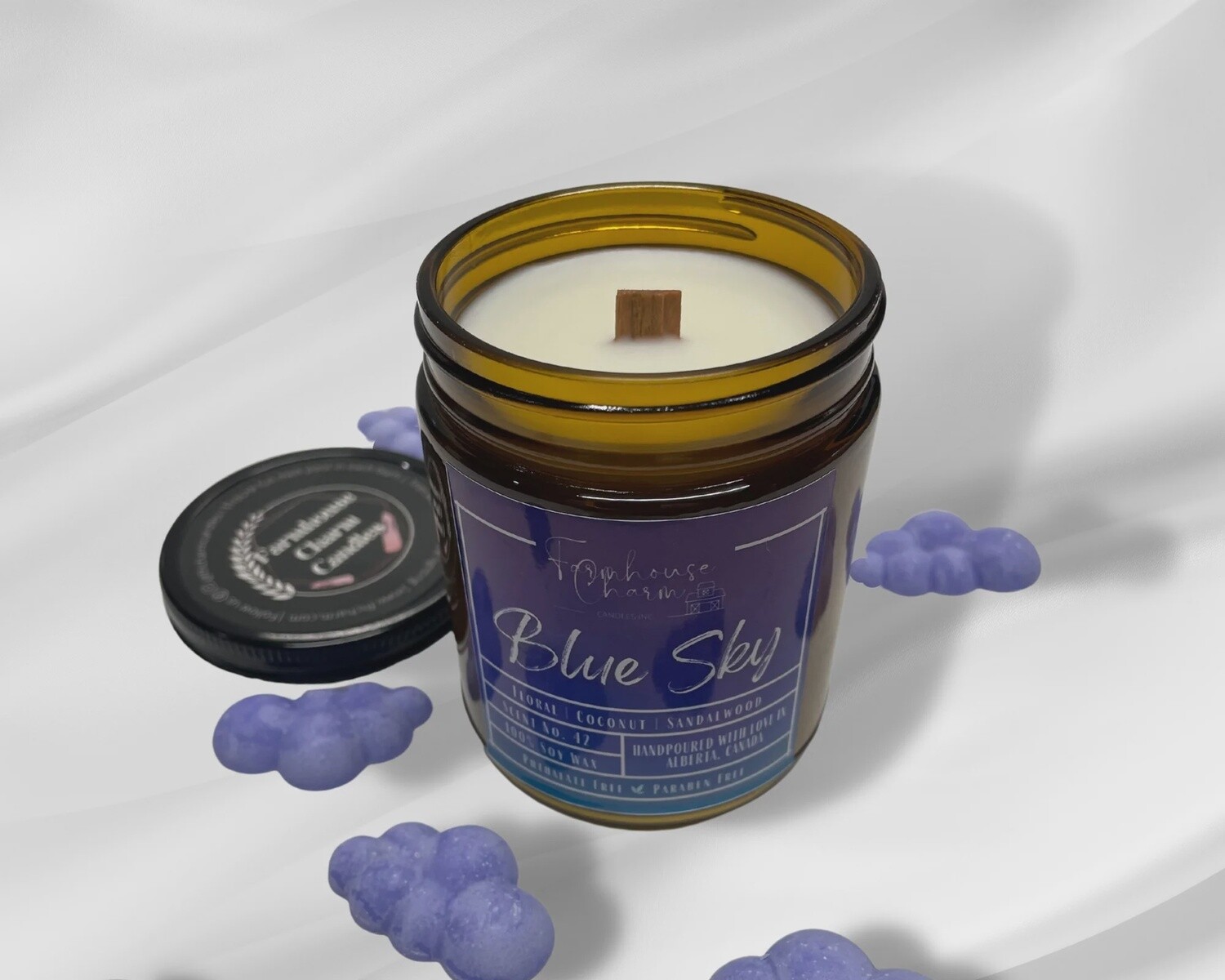 Blue Sky Candle
