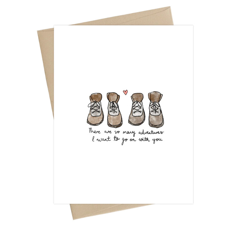 Hiking Boots Card
