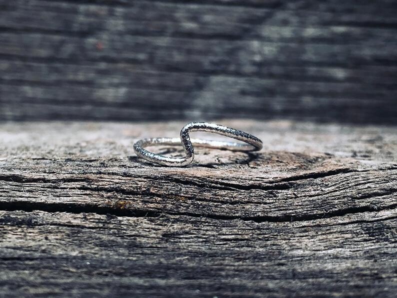 Silver Aurora Ring