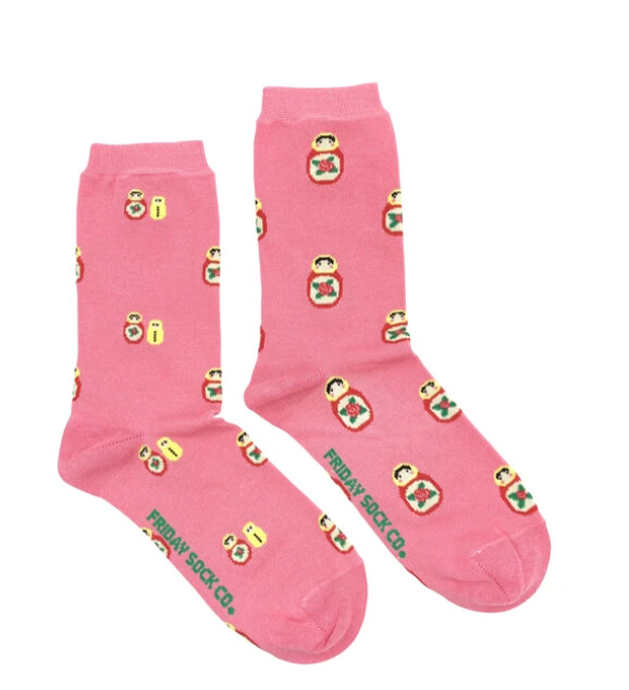 Women&#39;s Russian Nesting Dolls Socks