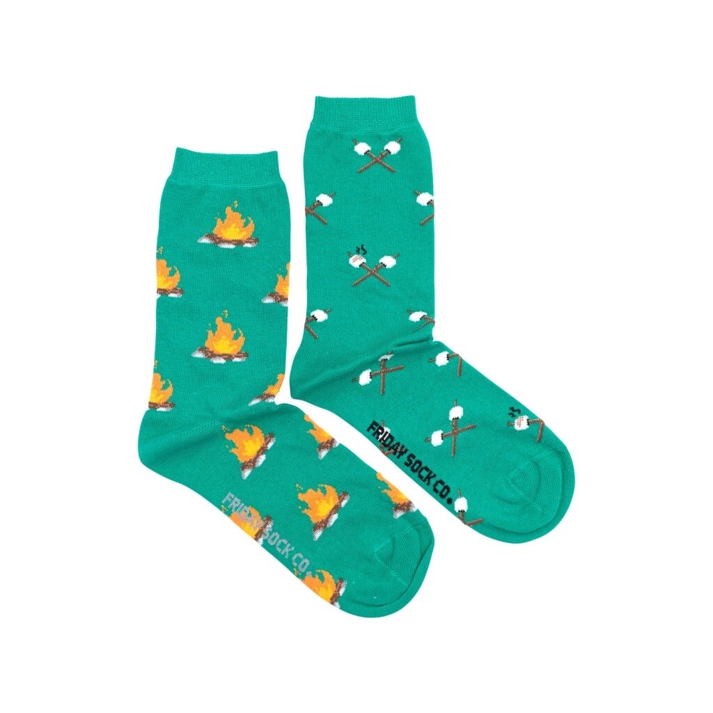 Women&#39;s Campfire &amp; Marshmallow Socks