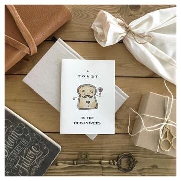 A Toast To The Newlyweds - Single Toast
