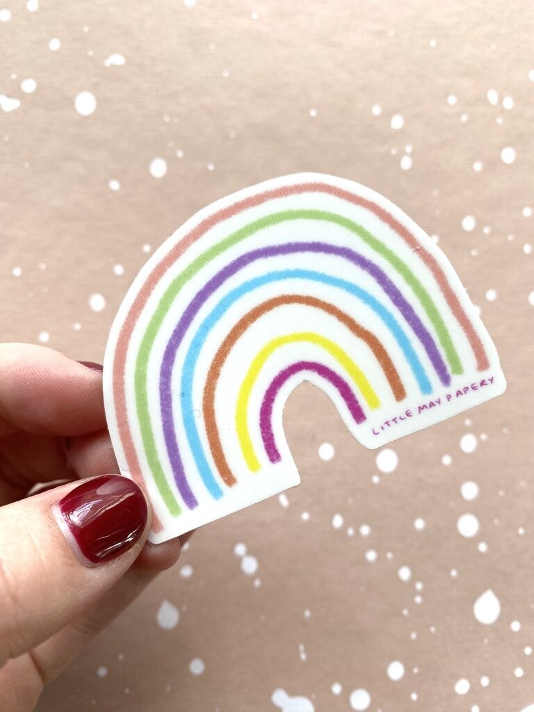 Rainbow Vinyl Sticker