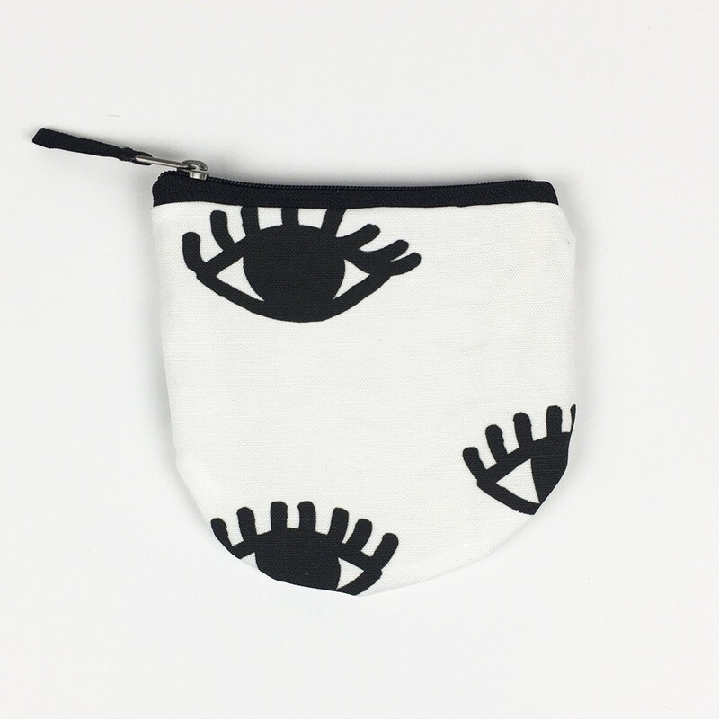 Eye Print Coin Pouch