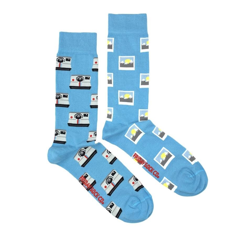 Men&#39;s Instant Photo &amp; Camera Socks