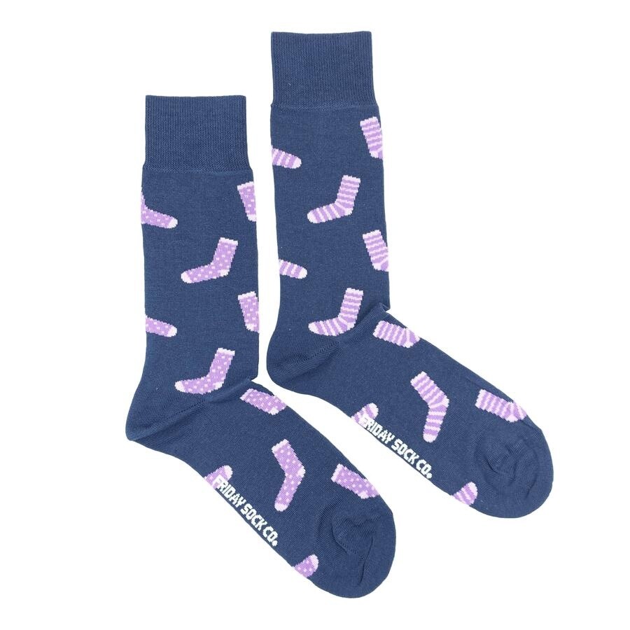 Men&#39;s Mismatched Sock Pattern Socks