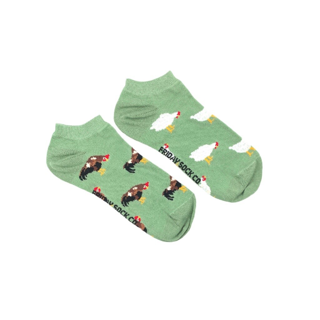 Women&#39;s Chicken &amp; Rooster Ankle Socks