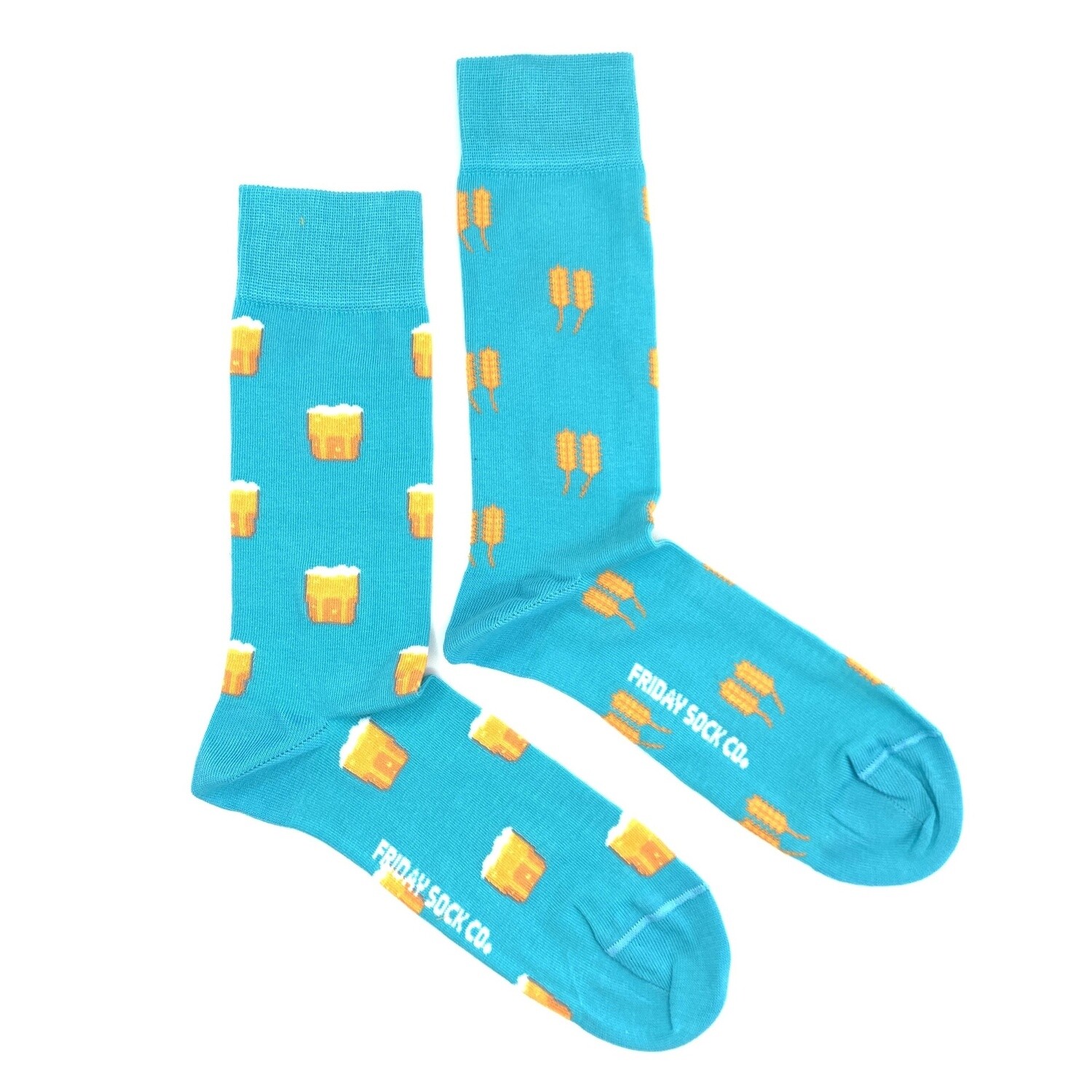 Men&#39;s Beer and Wheat Turquoise