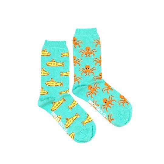 Women&#39;s Submarine &amp; Octopus Socks