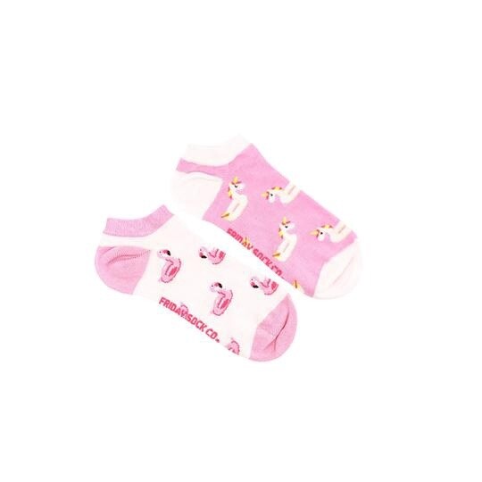 Women&#39;s Unicorn &amp; Flamingo Pool Floaty Ankle Socks