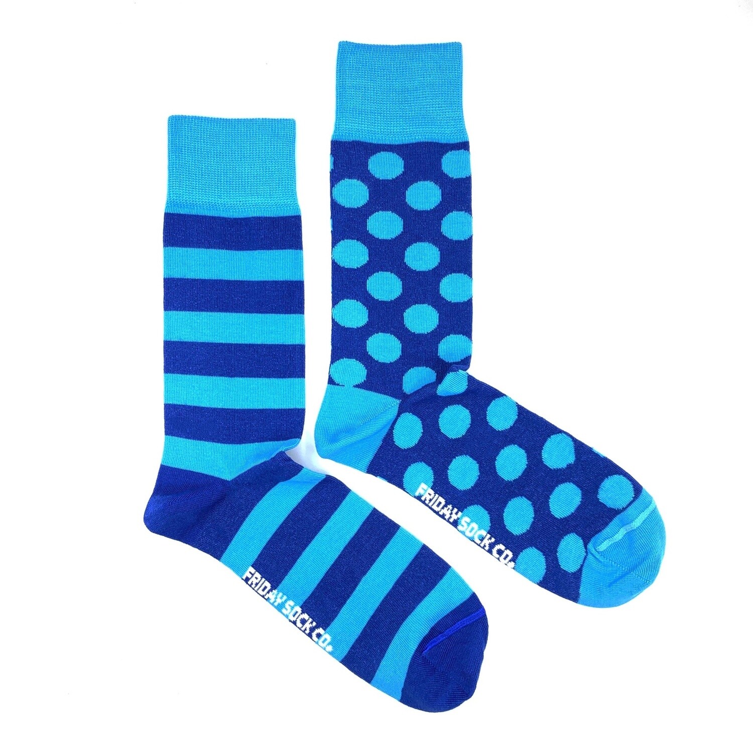 Blue Stripe Dot