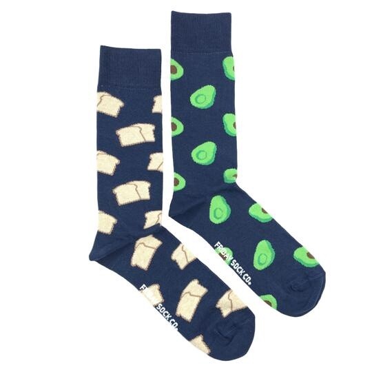Men&#39;s Avocado &amp; Toast Socks