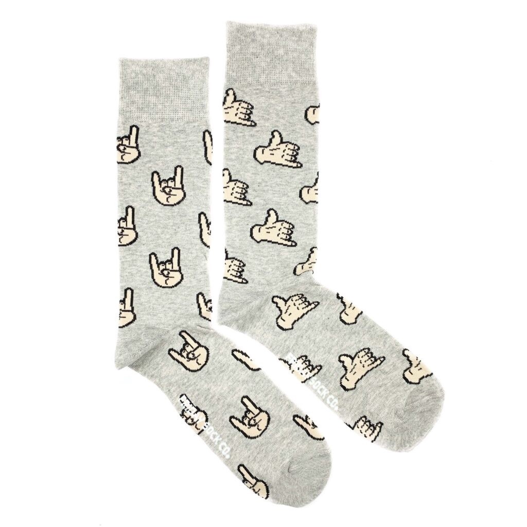 Men&#39;s Hang Loose &amp; Rock-on Socks