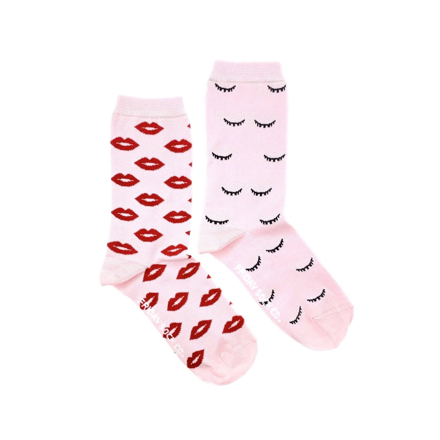 Women&#39;s Lips &amp; Wink Socks