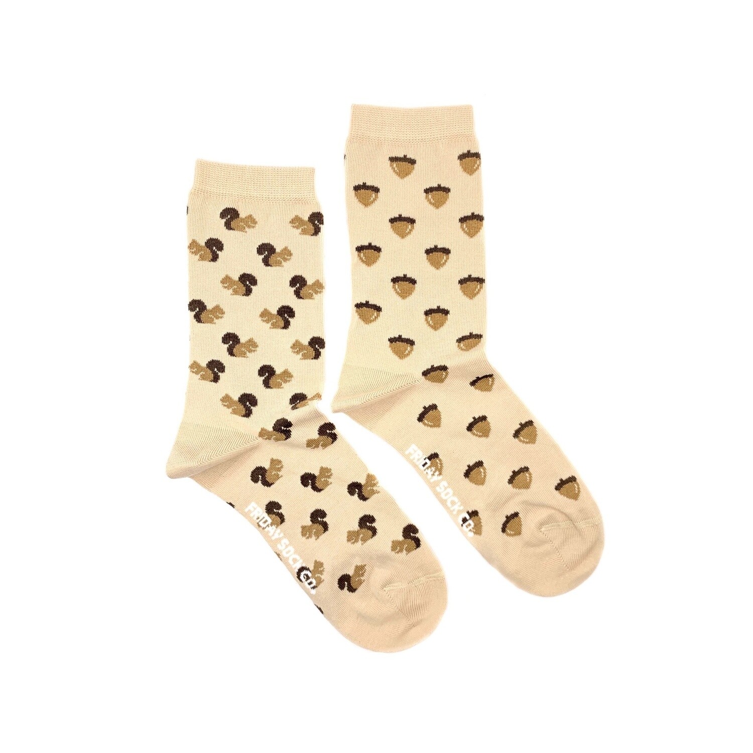Women&#39;s Squirrel &amp; Acorn Socks