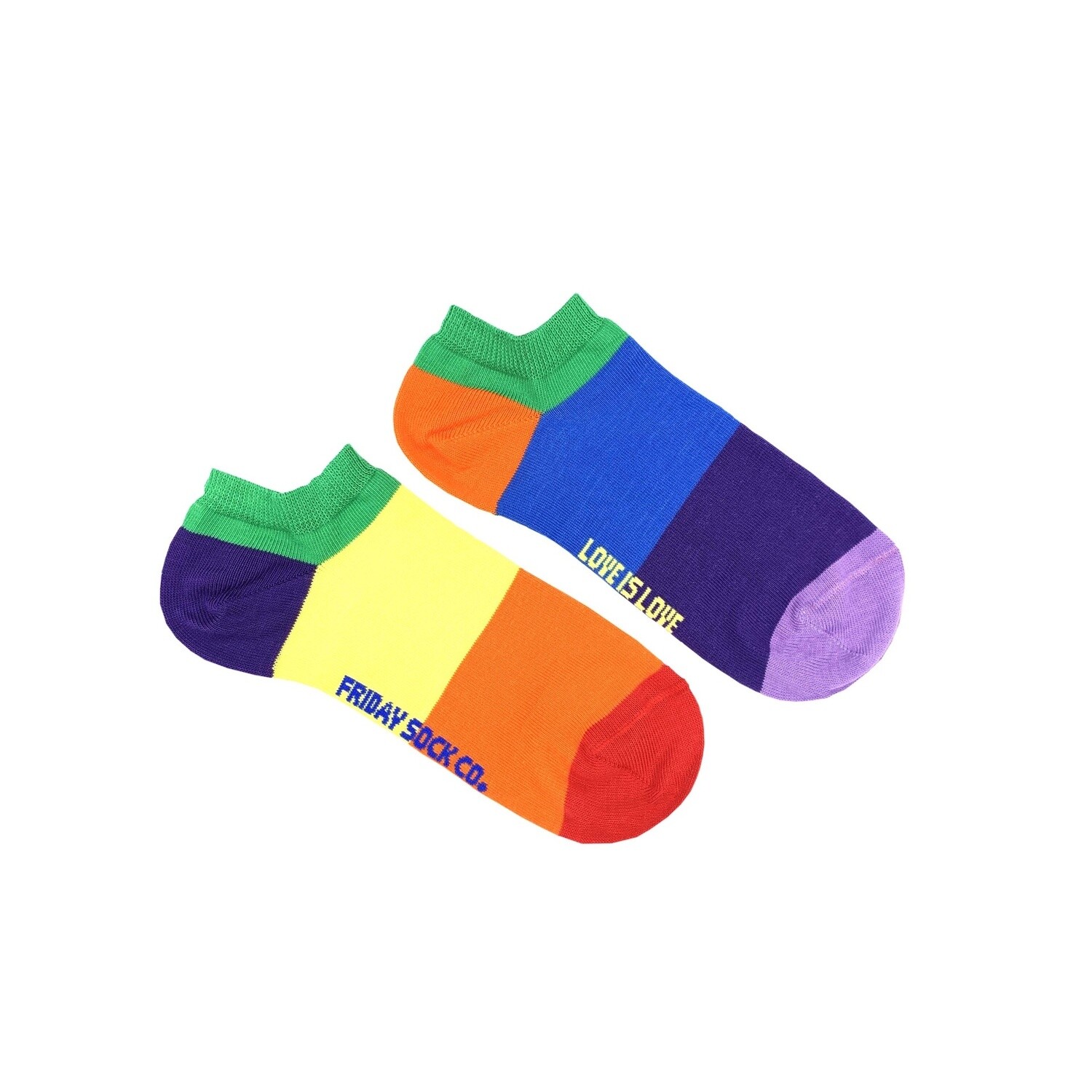 Women&#39;s Love is Love Rainbow Ankle Socks