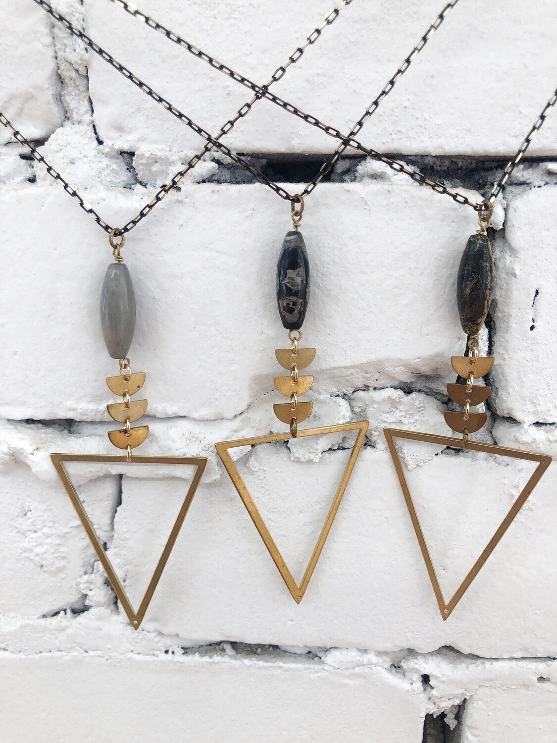 Picture Jasper Geometrics Necklace