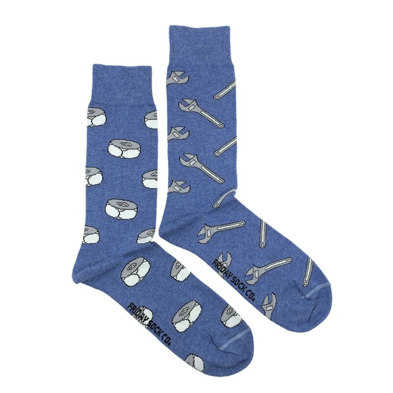 Men&#39;s Wrench &amp; Nut Socks