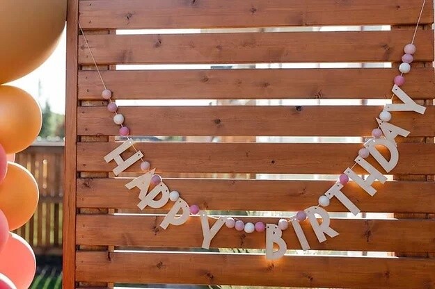 Happy Birthday Garland